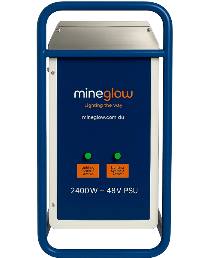 MineGlow 2400W -48v PSU Frontview