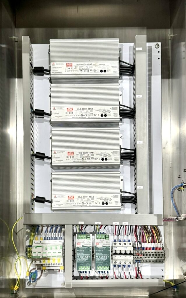 MineGlow 2400W-48v PSU Insideview