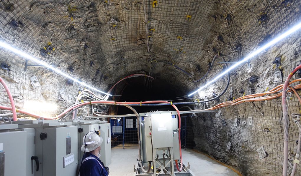 LED Industrial work lights for Sub Station