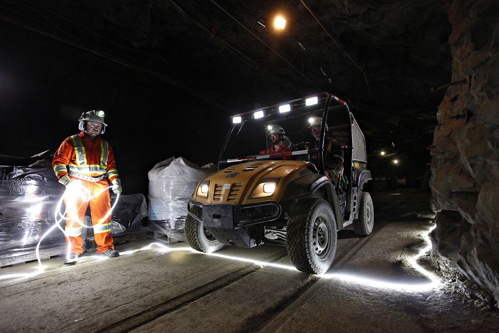 LED work lights- Drive over test