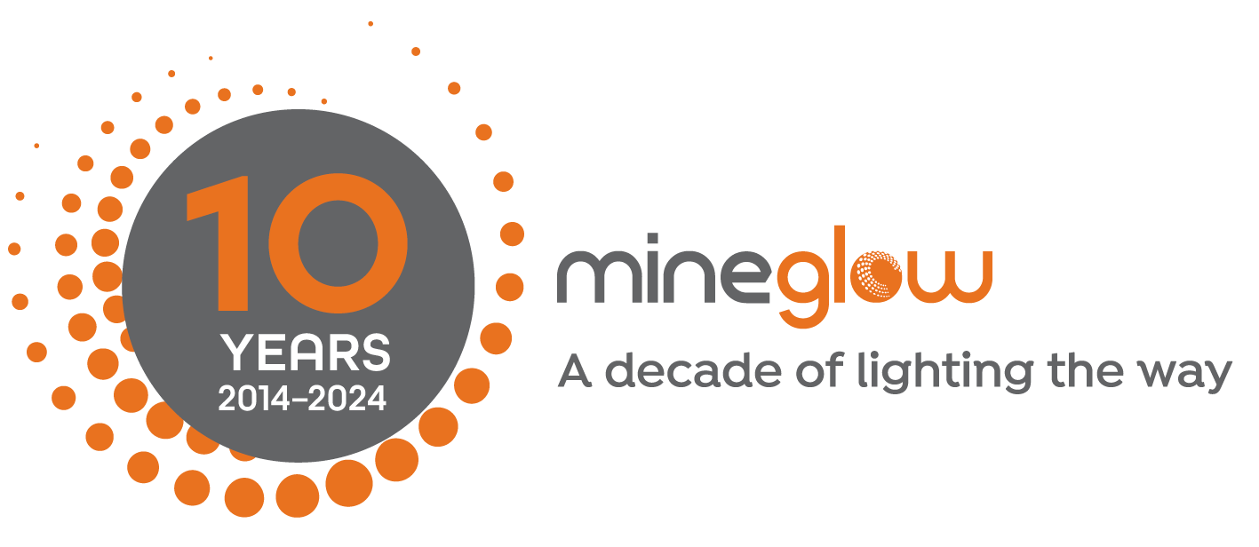 Mineglow 10Years Logo