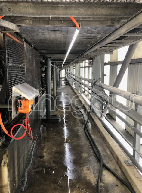 MineGlow_LED strip lights install processing plant 2