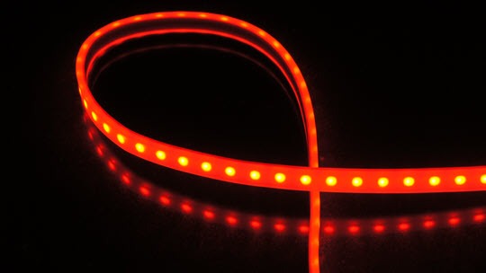 Mining Explosion-Proof Red LED Strip Lights | MineGlow Solutions