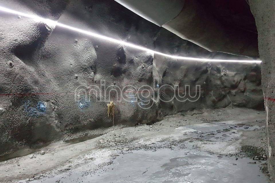 Mining- Mineglow LED lighting for tunnelling