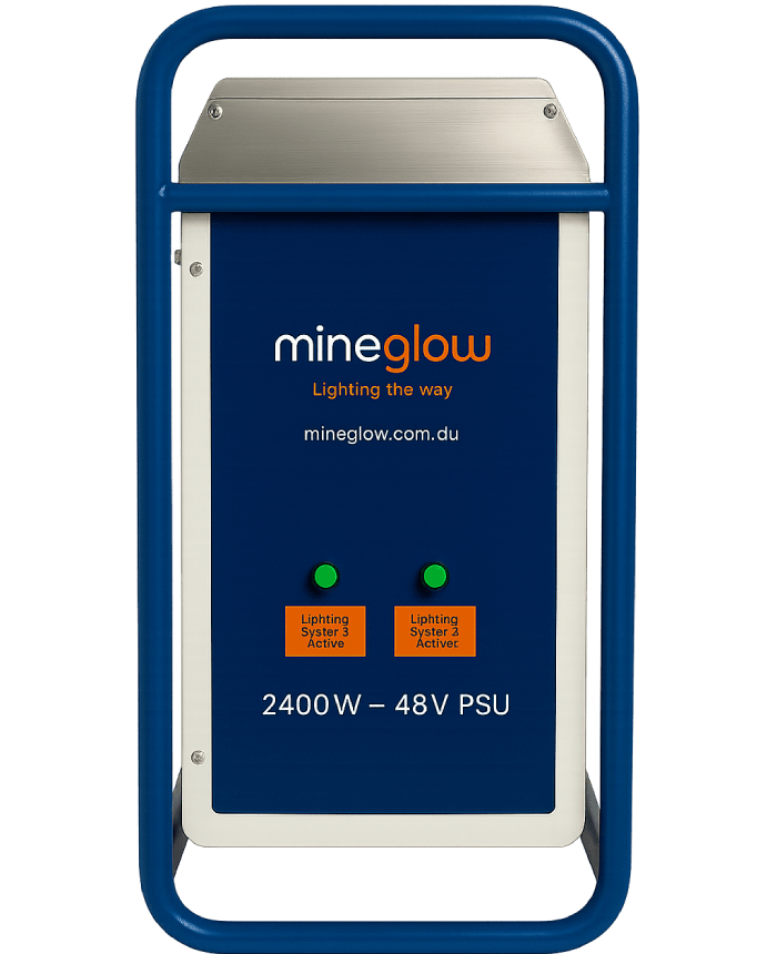 MineGlow 2400W -48v PSU Frontview