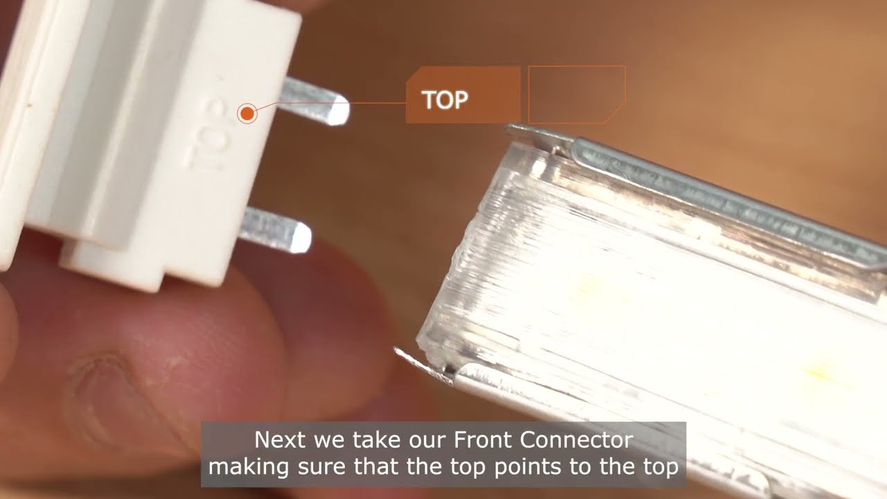 How to install an x-Glo Front Connector