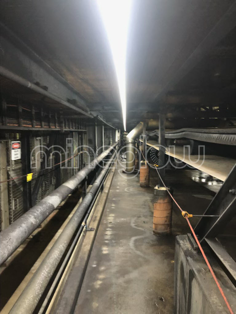 MineGlow Processing Plant LED strip light install