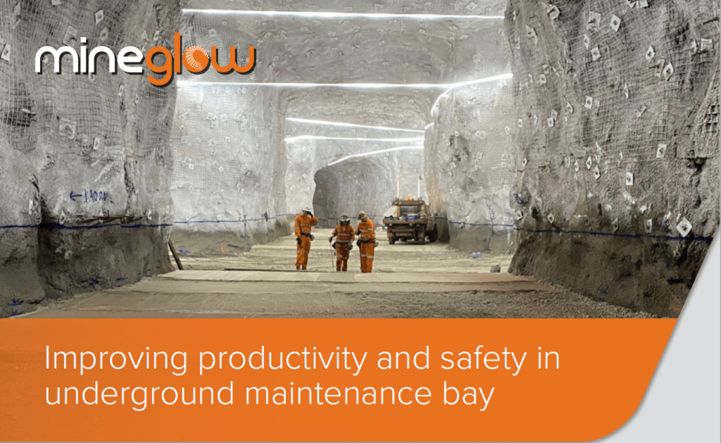 LED Installation in Copper Mine by Mineglow