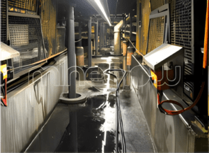 MineGlow LED strip lights installed in NSW Processing Plant