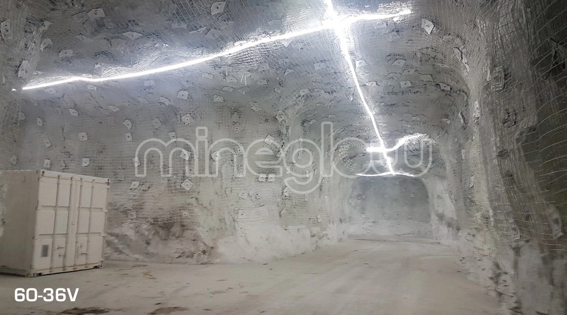 MineGlow LED Mine Light for underground mining - Halo