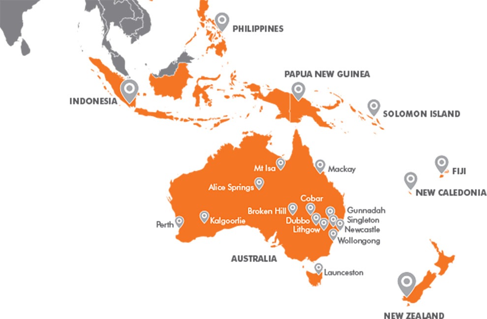 Distributor Map