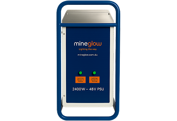MineGlow 2400W industrial power supply unit for LED lighting systems