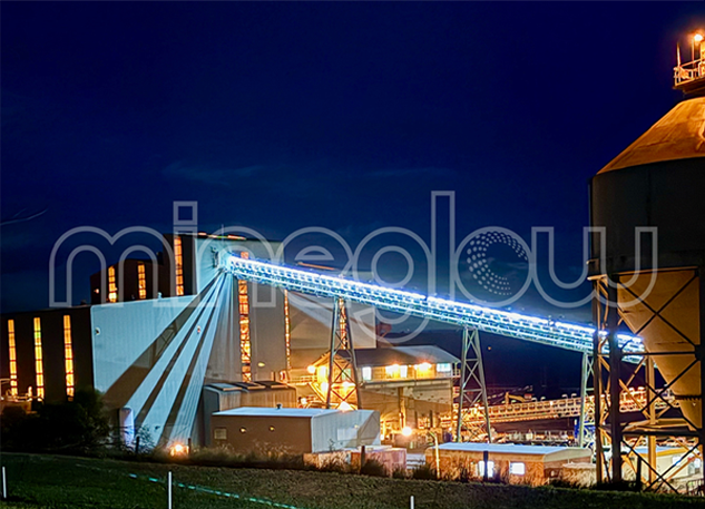 MineGlow Tunnel Lighting for a CHPP conveyor